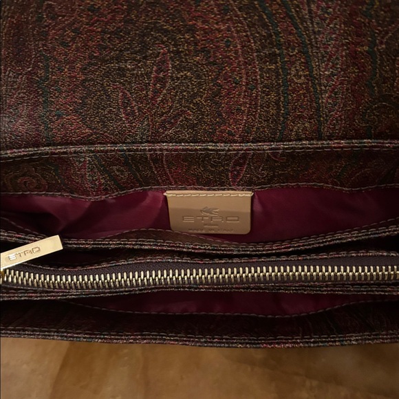 Etro Elegant Brown and Tan Women's Bag - Picture 4 of 12